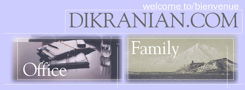 Dikranian Family Web Site